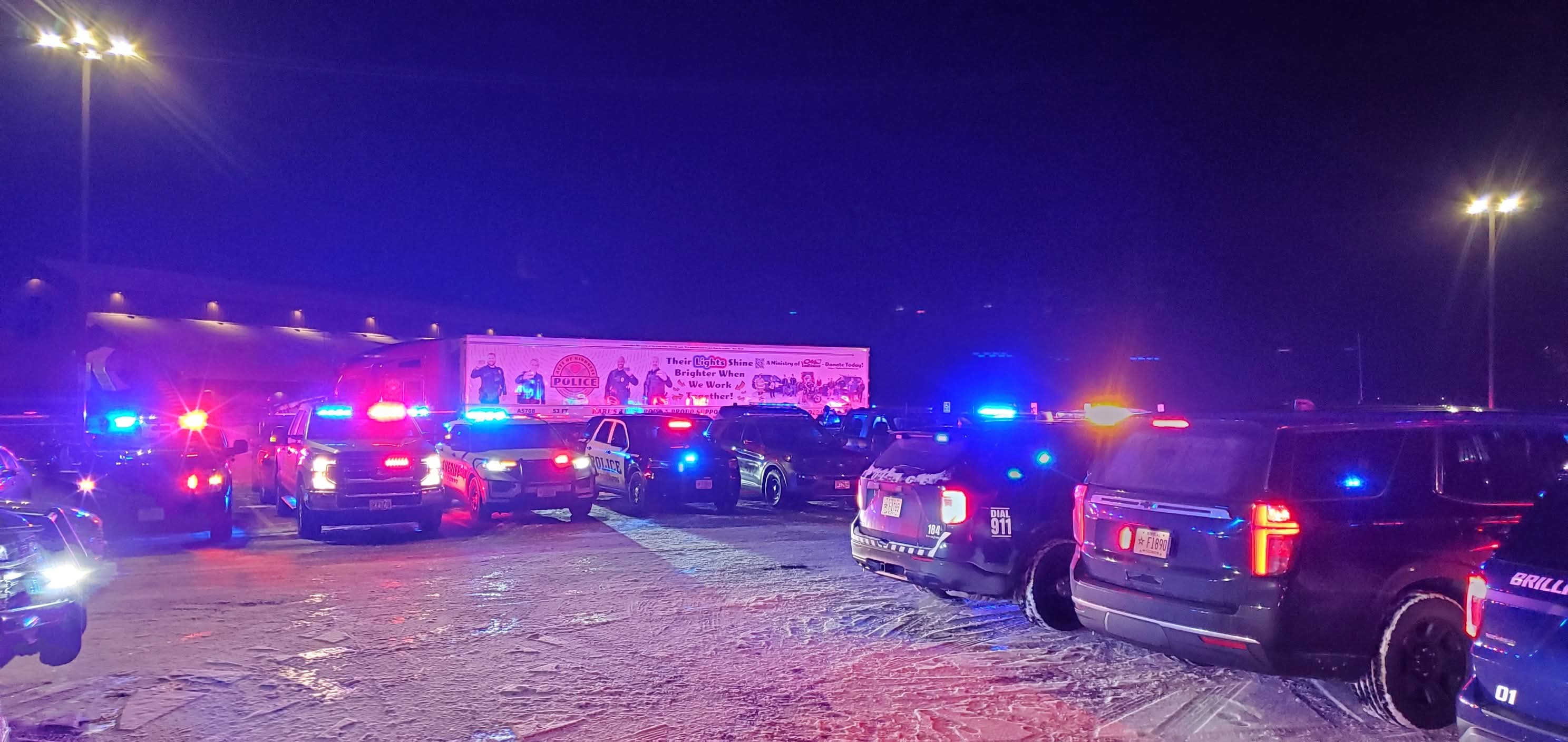 Police Lights of Christmas